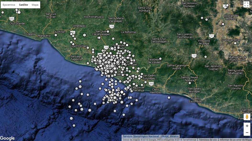 El organismo recordó que la ocurrencia de temblores en Oaxaca es frecuente, sin embargo, no es posible predeterminar su magnitud ni los efectos que te