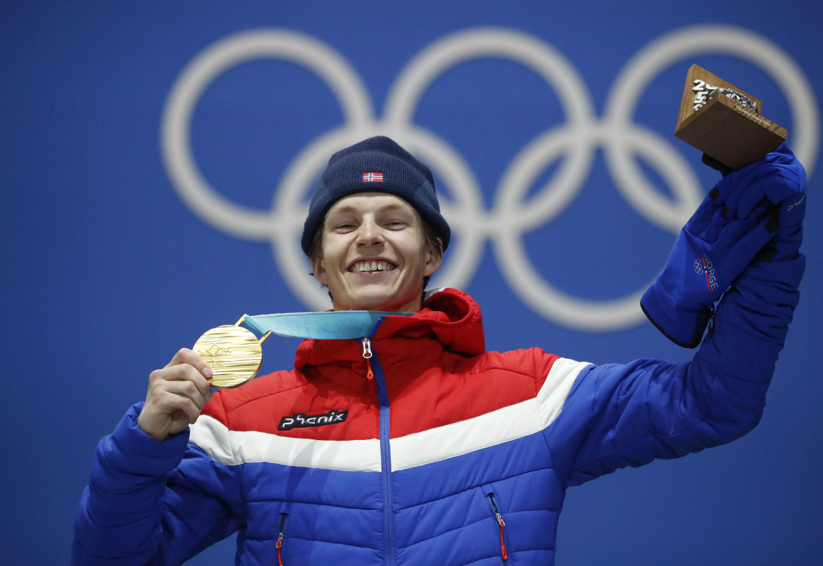 Oystein Braaten ganó el oro en slopestyle