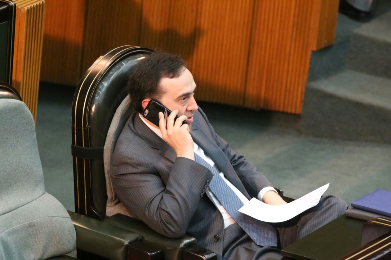 El diputado del PAN, Hernán Salinas. 