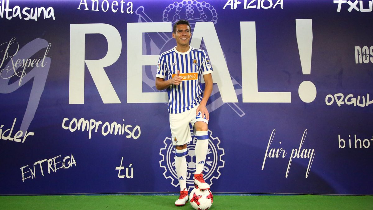 Héctor Moreno en la Real Sociedad