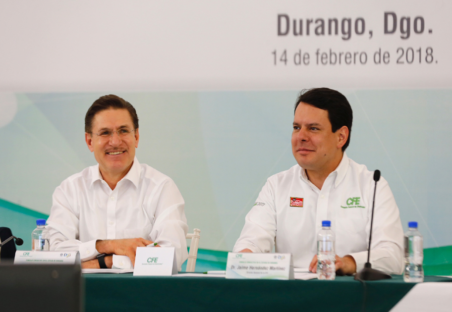 Para este 2018 en Durango se realizarán 25 proyectos para llevar energía eléctrica.