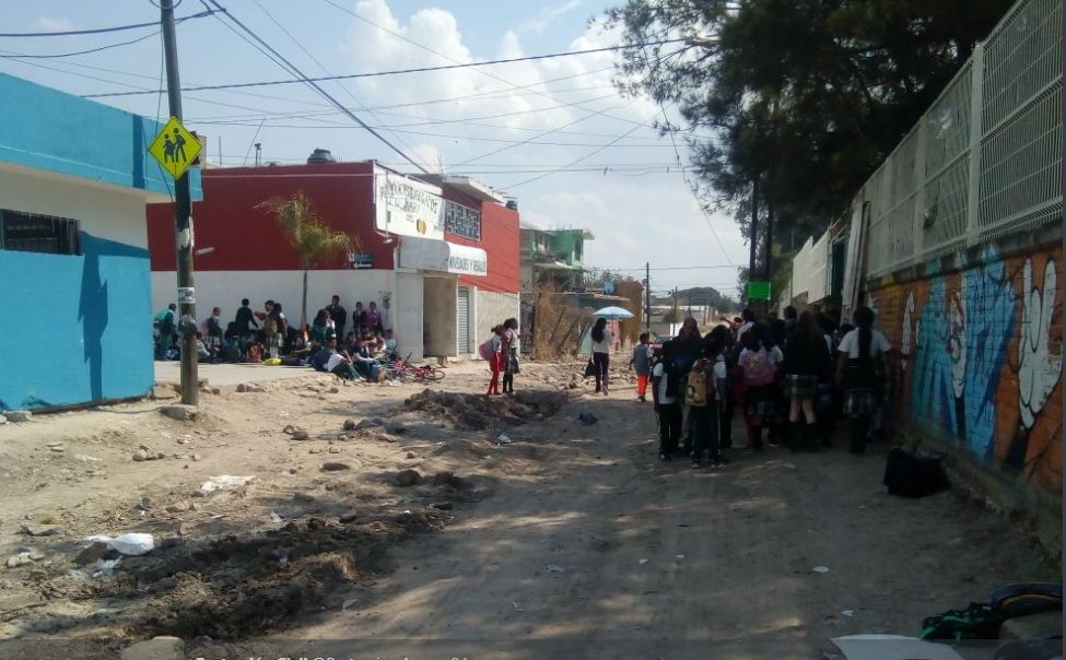 Tuvieron que desalojar a más de 400 estudiantes. 