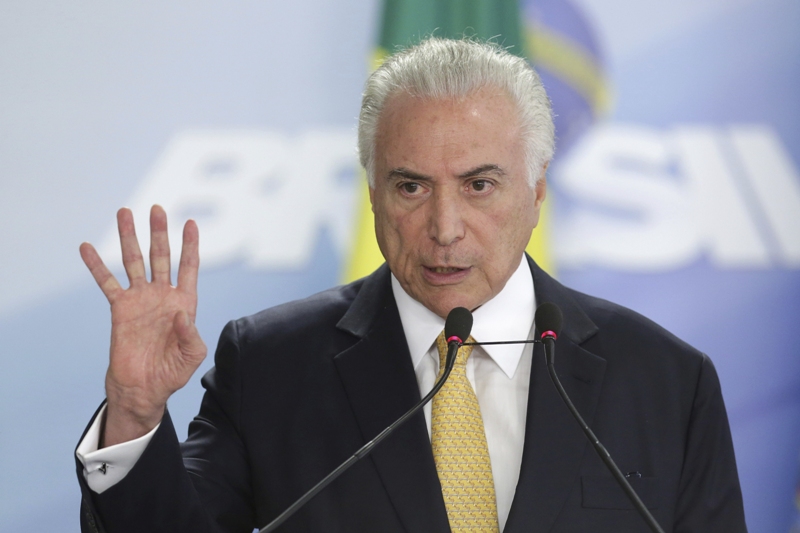El decreto firmado por Temer es el primero en su tipo desde que se promulgó en Brasil la Constitución de 1988.