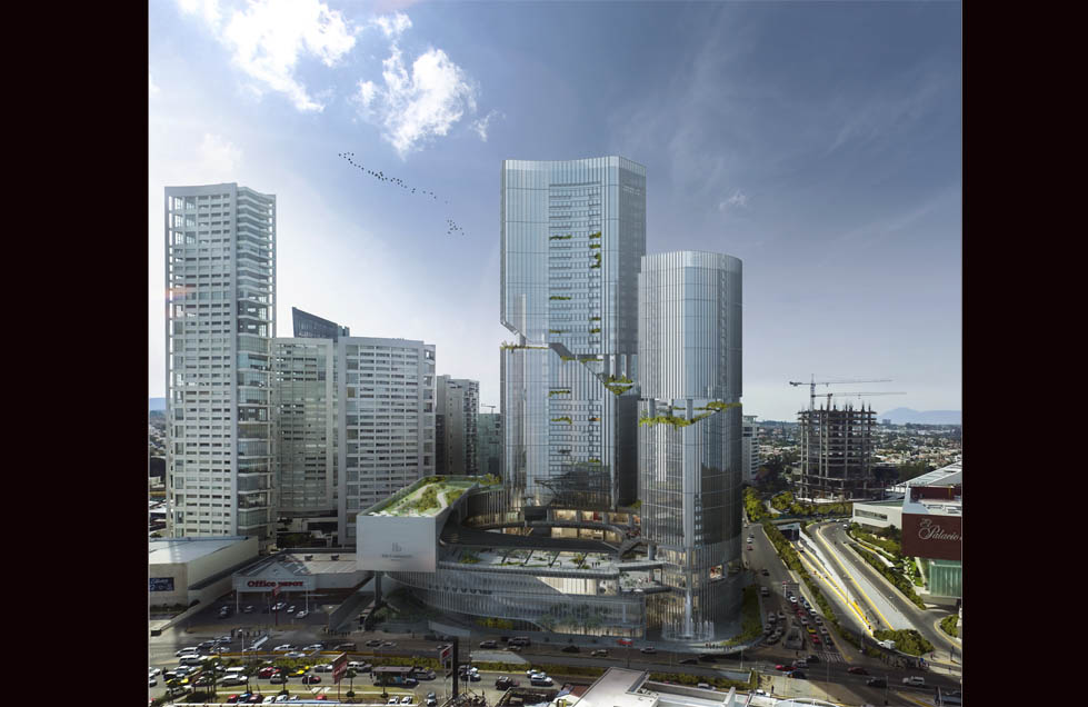 El primer desarrollo es The Landmark Guadalajara y se ubica en Patria y Boulevard Puerta de Hierro.