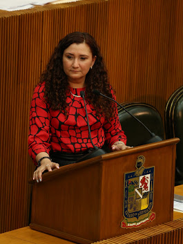 la diputada panista, Myrna Grimaldo.