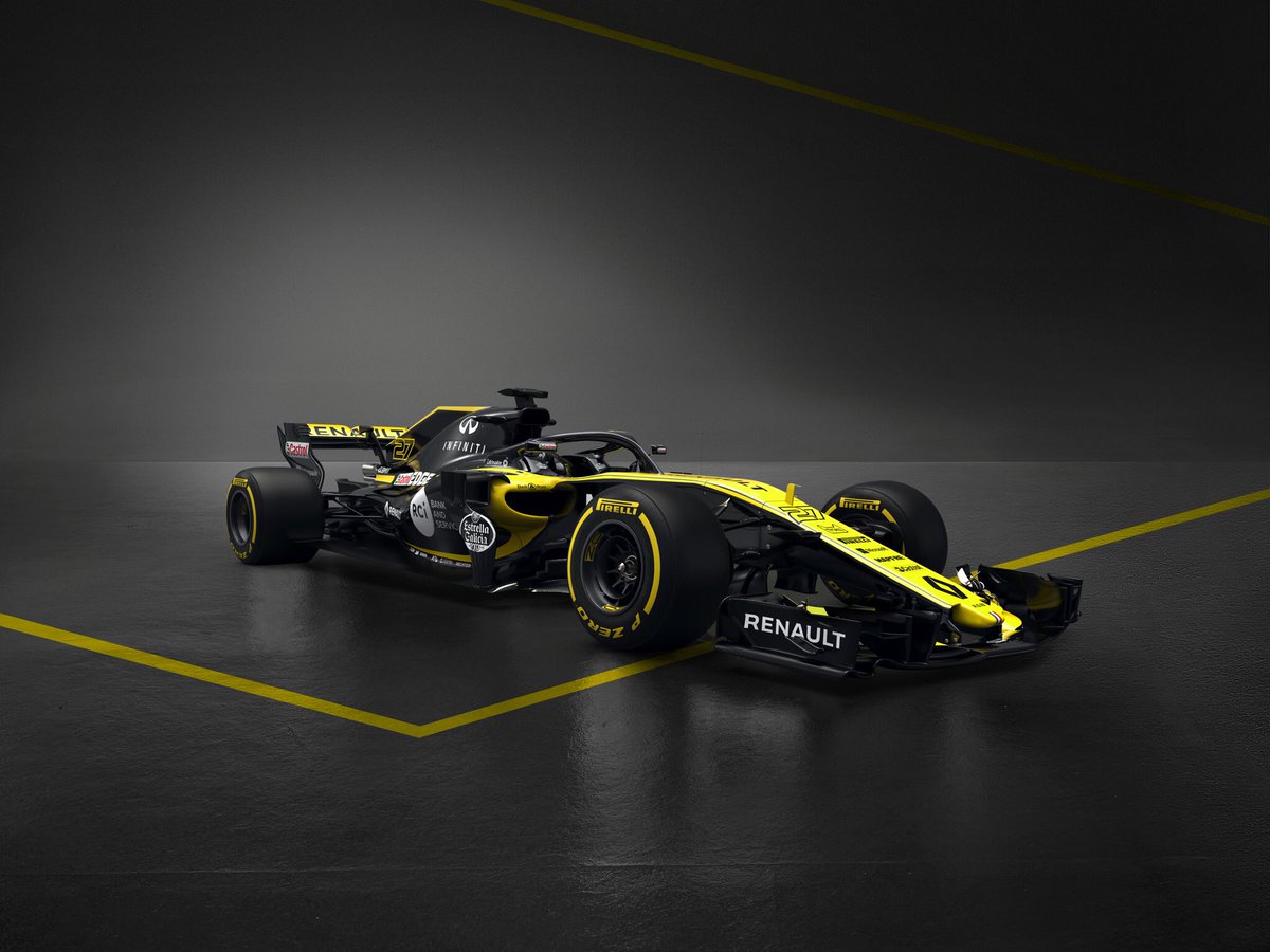 Renault presenta auto para temporada 2018 de F1  