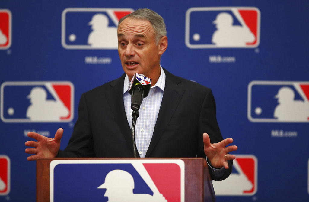 Rob Manfred, comisionado de las Grandes Ligas