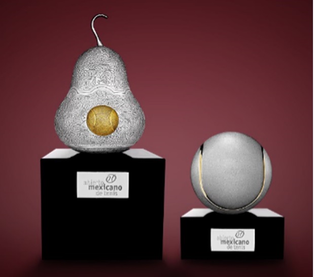Conoce los trofeos del Abierto Mexicano de Tenis 