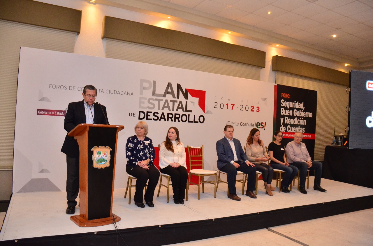 El foro de participación ciudadana ahora se realizó en Monclova.