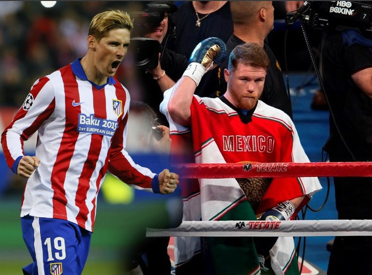 Fernando Torres y Saúl 'Canelo' Álvarez