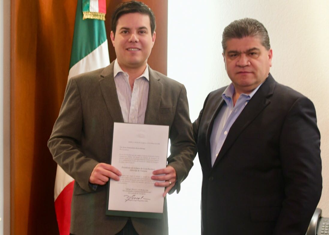 Javier Armendáriz Reyes Retana es el nuevo Presidente de la Junta de Conciliación y Arbitraje de Torreón.