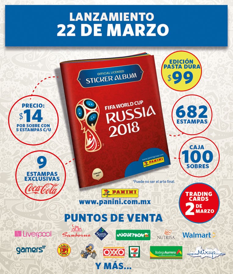 Anunciaron el nuevo álbum del Mundial 