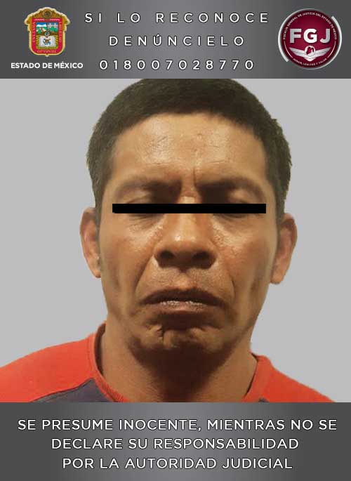 Galdino "N" fue ingresado al Centro Penitenciario y de Reinserción Social de Cuautitlán.