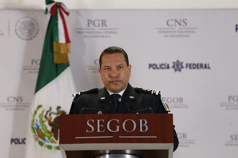 Manelich Castilla, comisionado de la Policía Federal, anunció la detención.