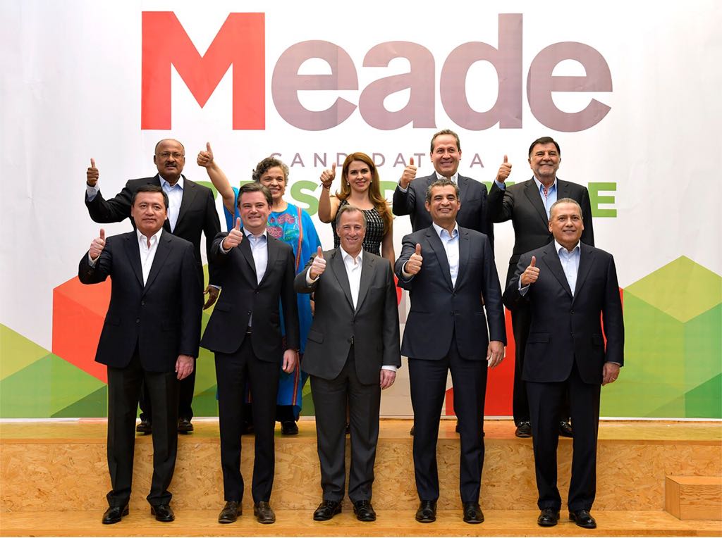 Miguel Ángel Osorio Chong se integró al equipo de José Antonio Meade.