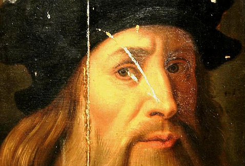 La 'Tavola Lucana' es un autorretrato atribuido a Leonardo Da Vinci.