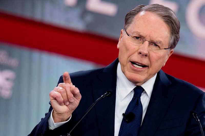 Wayne LaPierre, vicepresidente de la Asociación Nacional del Rifle.
