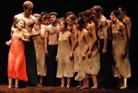 'La consagración de la primavera', coreografía de Pina Bausch