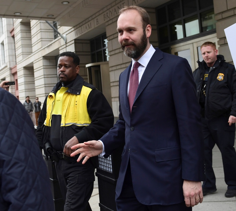 Rick Gates se declaró culpable en la investigación por la trama rusa.