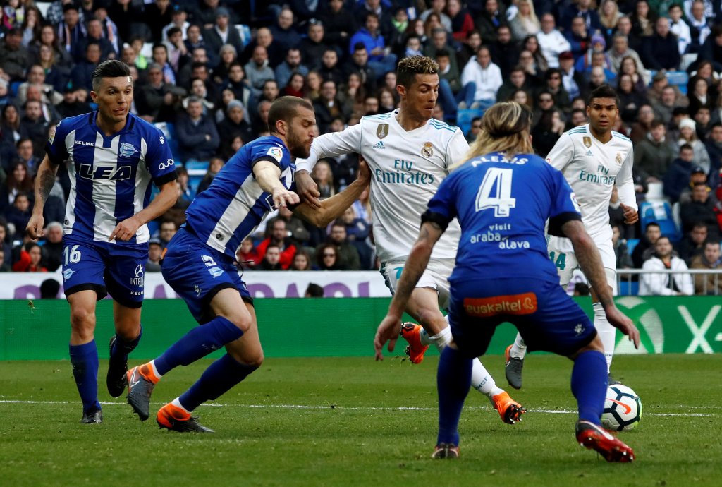 Cristiano Ronaldo marcó en dos ocasiones