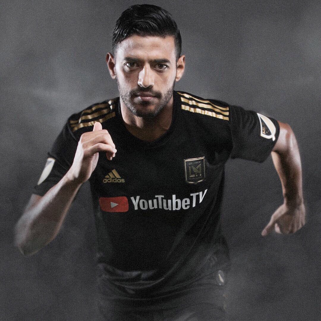 El jersey de local que utilizará Carlos Vela en LAFC