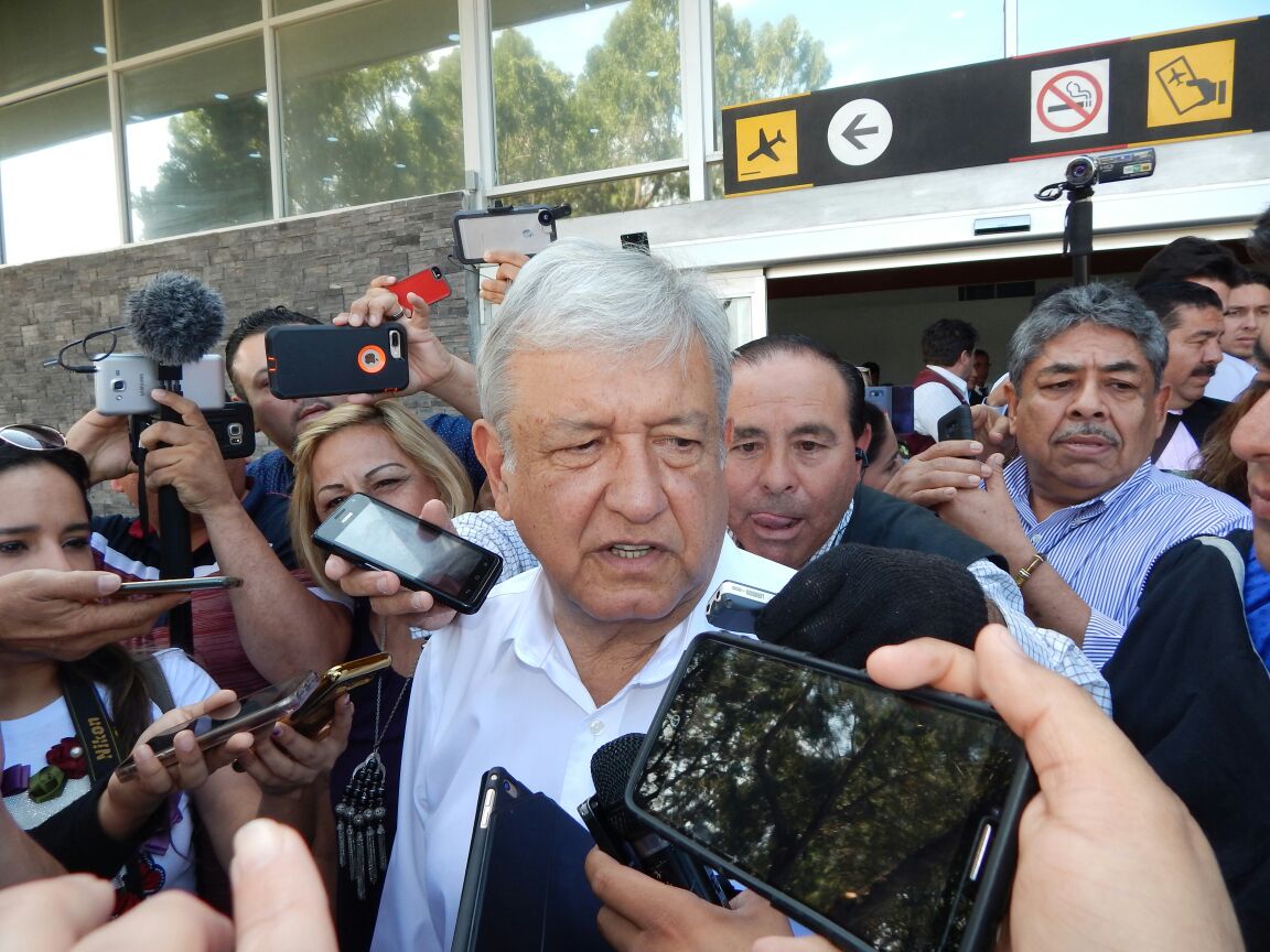 Andrés Manuel López Obrador, candidato de Morena a la Presidencia de México.