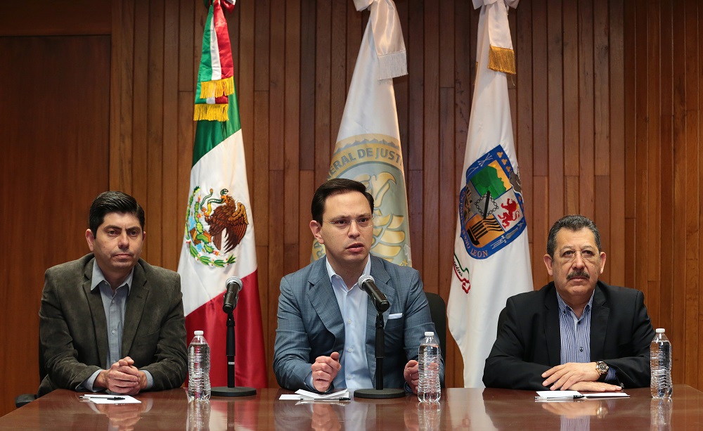 Bernardo Garza destacó la labor del contralmirante y agradeció su trabajo al frente de la AEI. 