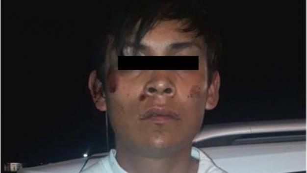 El detenido fue identificado como Raúl, de 23 años.