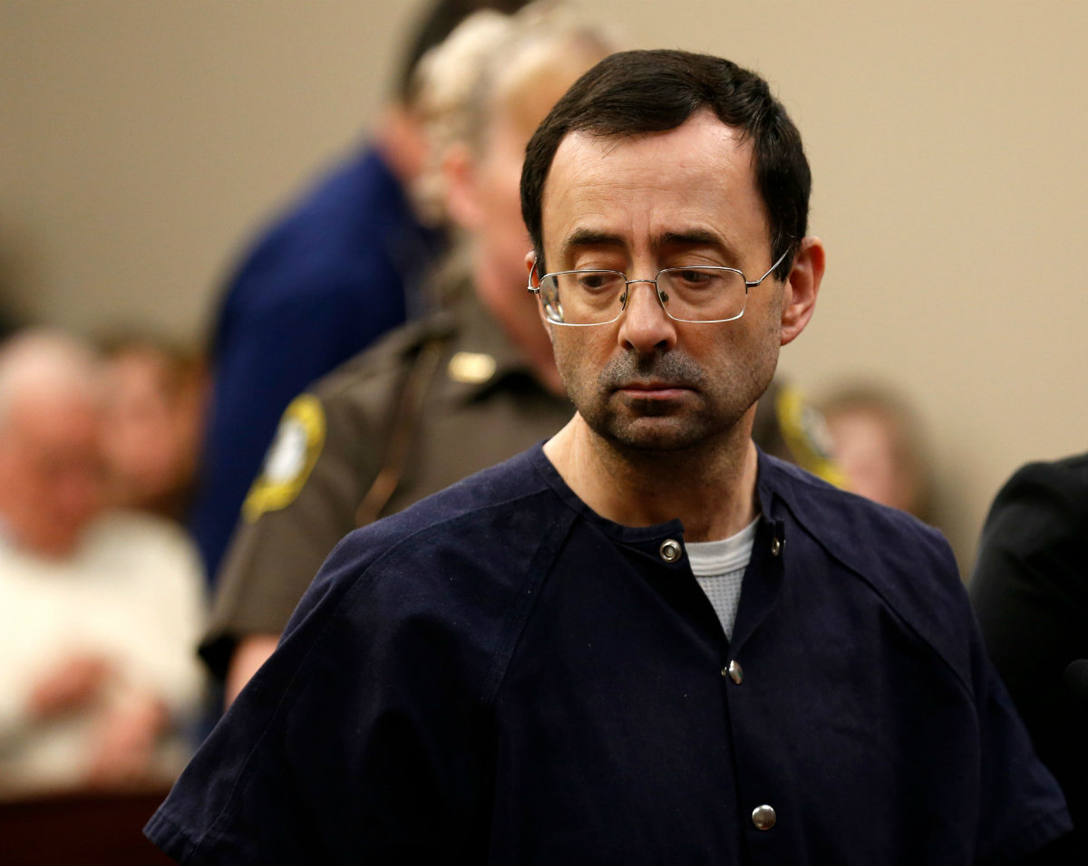 Larry Nassar, el ex médico estadunidense que abusó de cientos de gimnastas