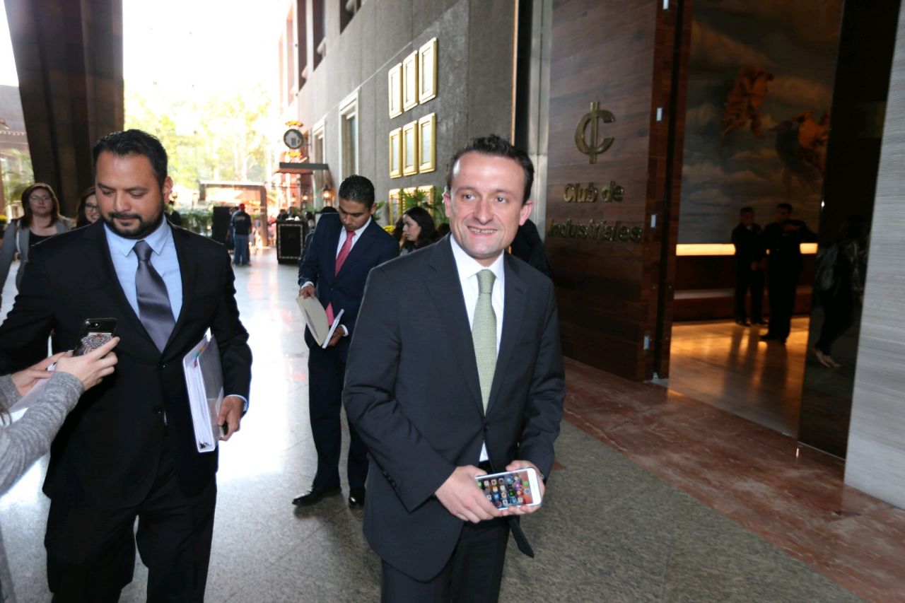 Mikel Arriola, aspirante del PRI a la Jefatura de Gobierno.