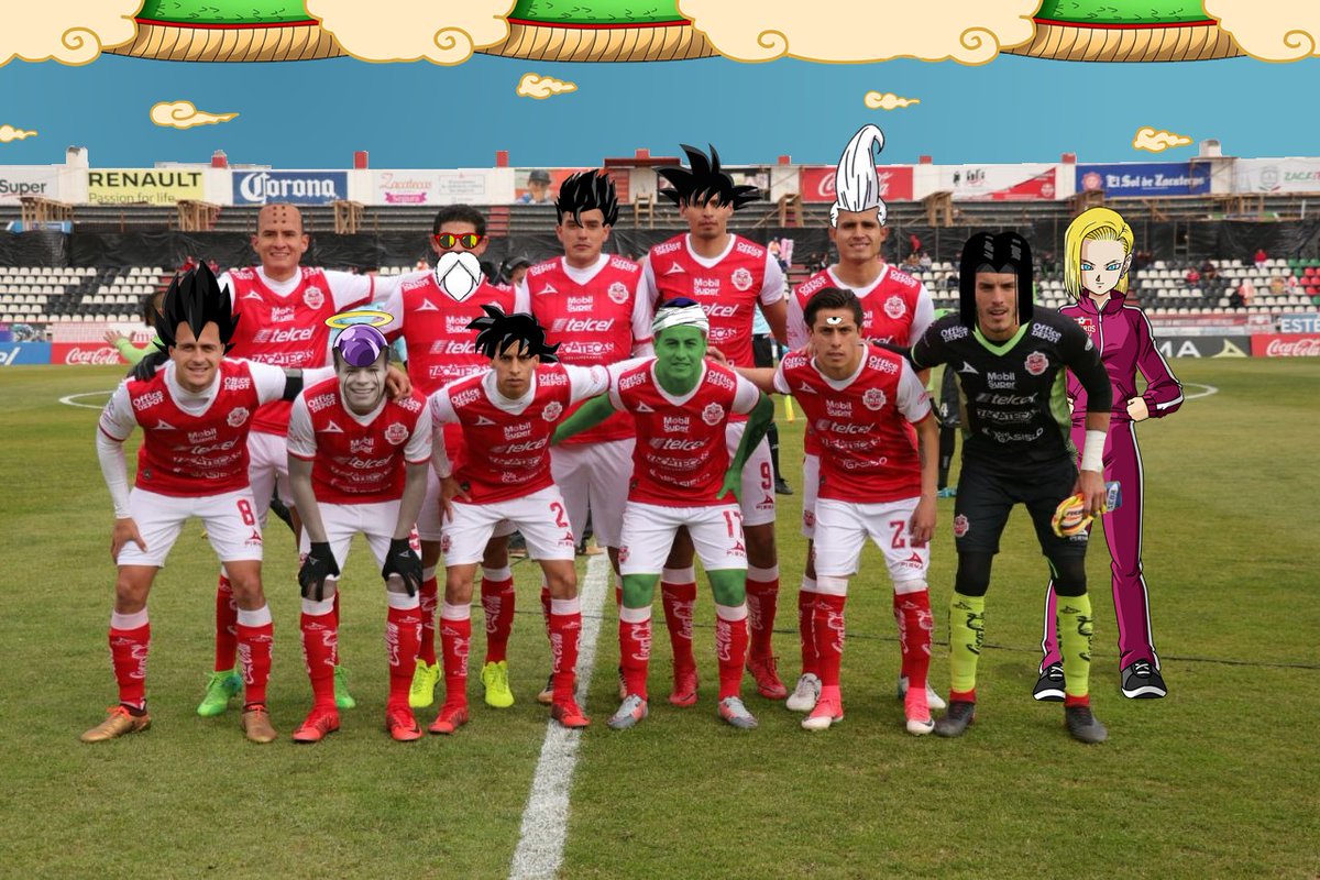 Los Mineros de Zacatecas se 'convirtieron' en personajes de Dragon Ball