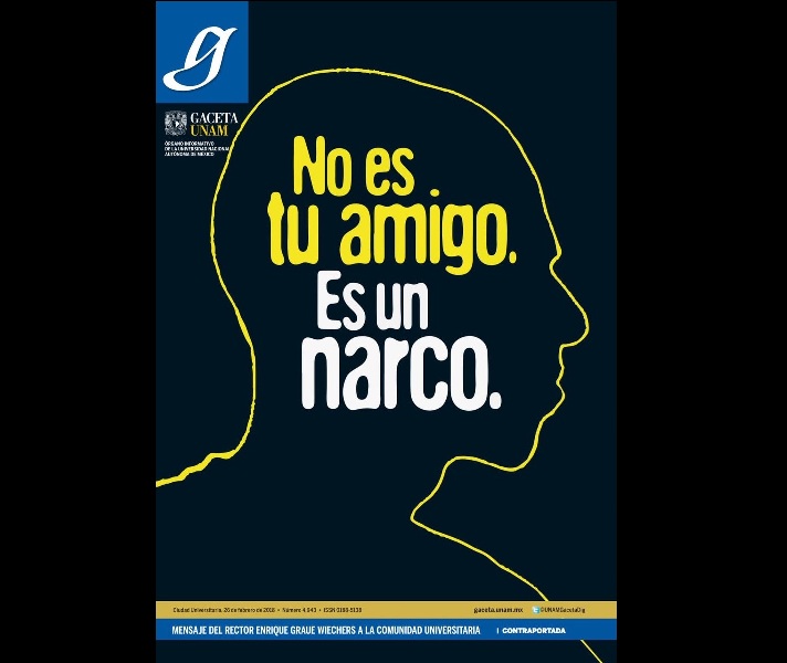 Portada de la gaceta de la UNAM.