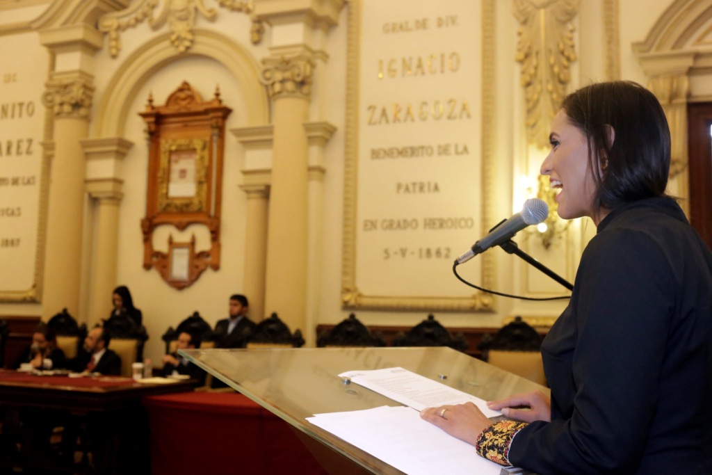 Anel Nochebuena Escobar, titular del Instituto Municipal de Arte y Cultura de Puebla