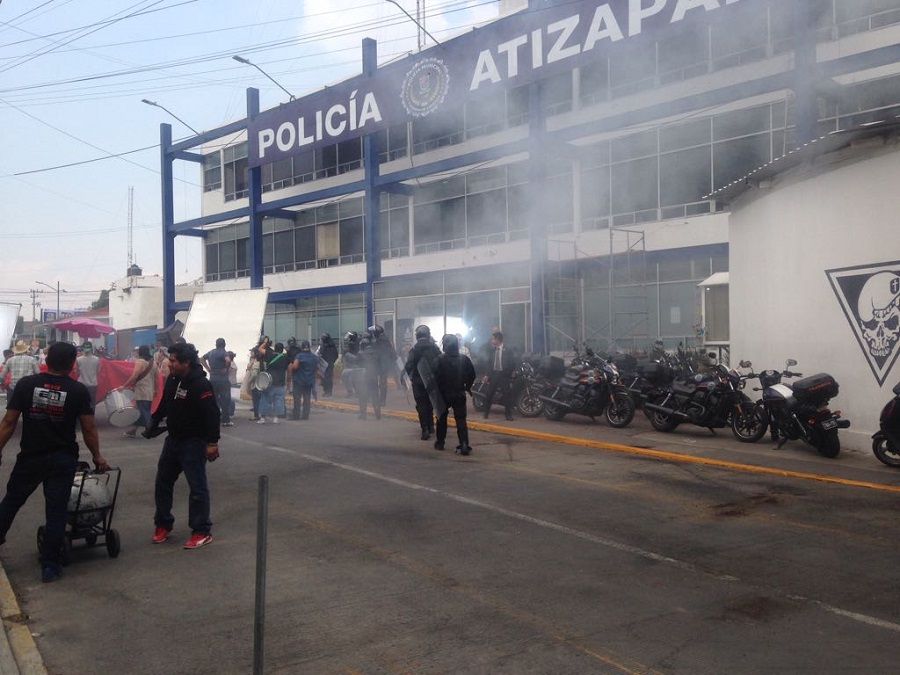Durante el rodaje. 