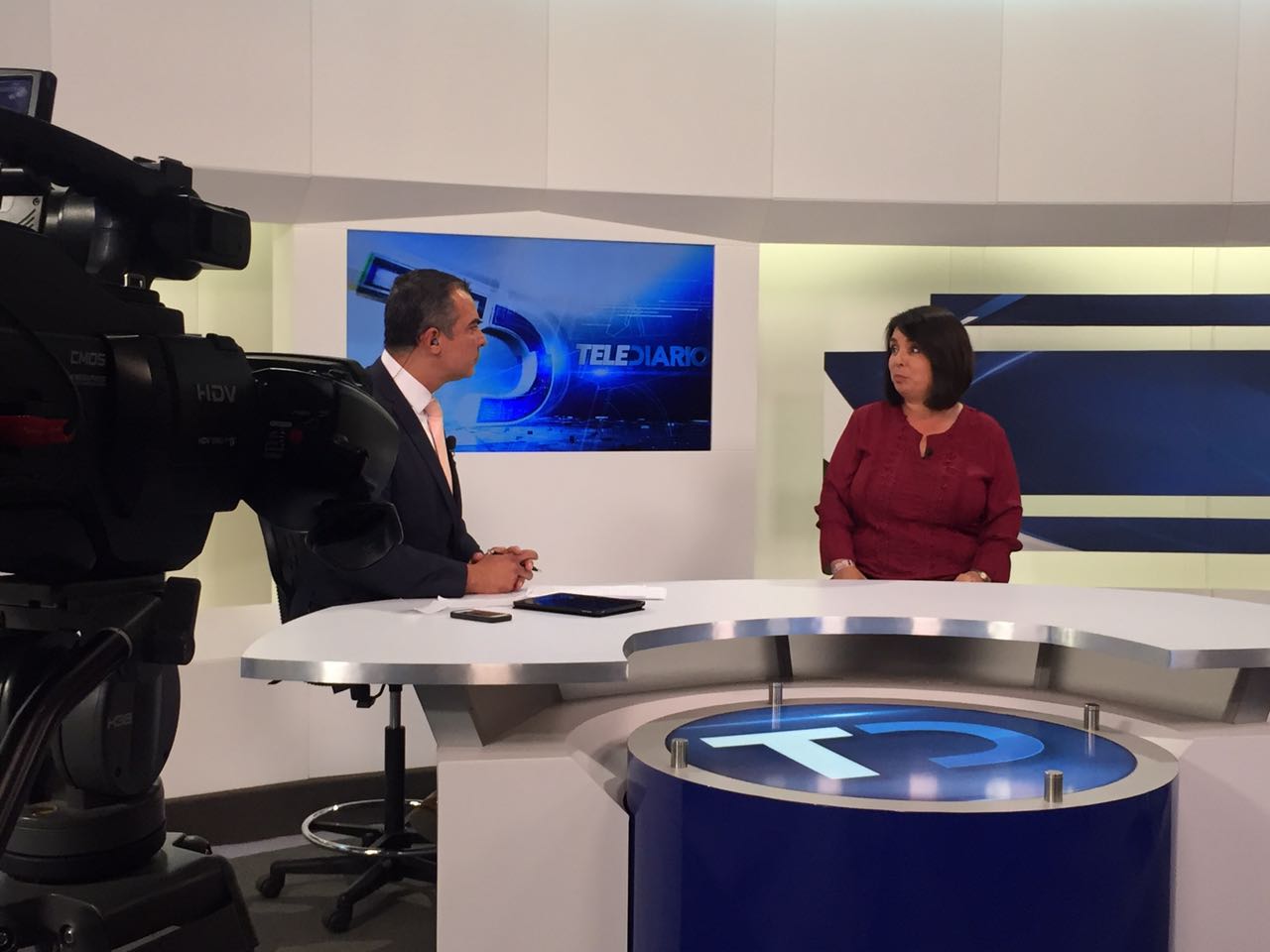 En entrevista para TELEDIARIO, Antares Vázquez, candidata a la gubernatura de Guanajuato por Morena. 