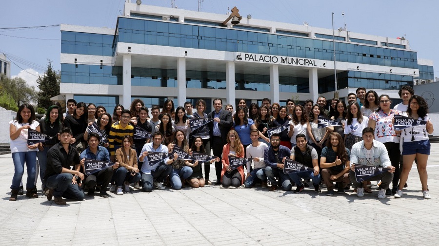 Jóvenes del municipio. 