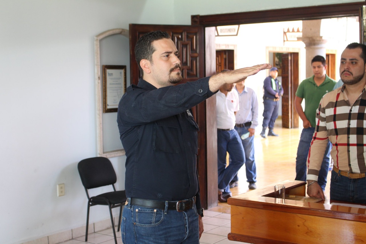 Manuel Humberto Pamplona Gómez es el nuevo director de la policía de Autlán de Navarro.