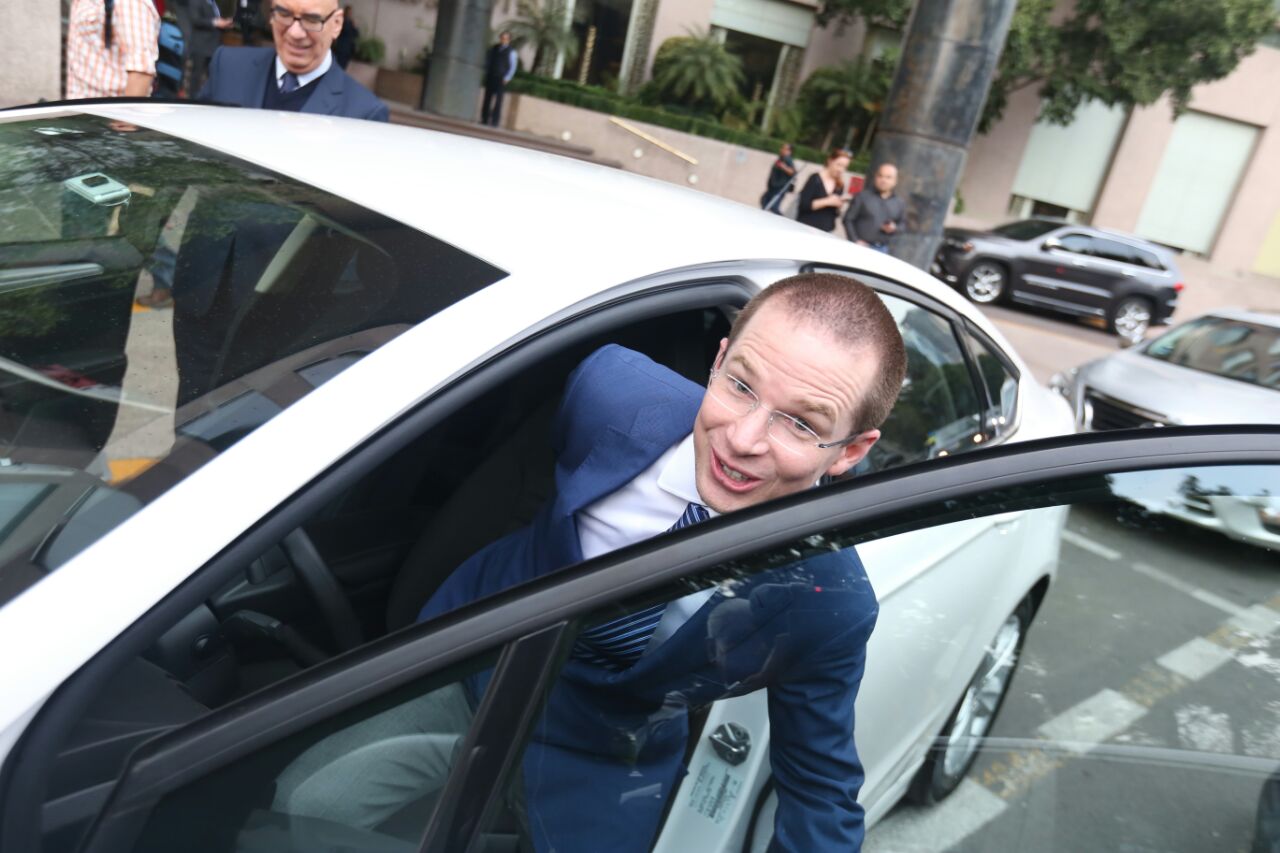 Ricardo Anaya, candidato presidencial de la coalición Por México al Frente.