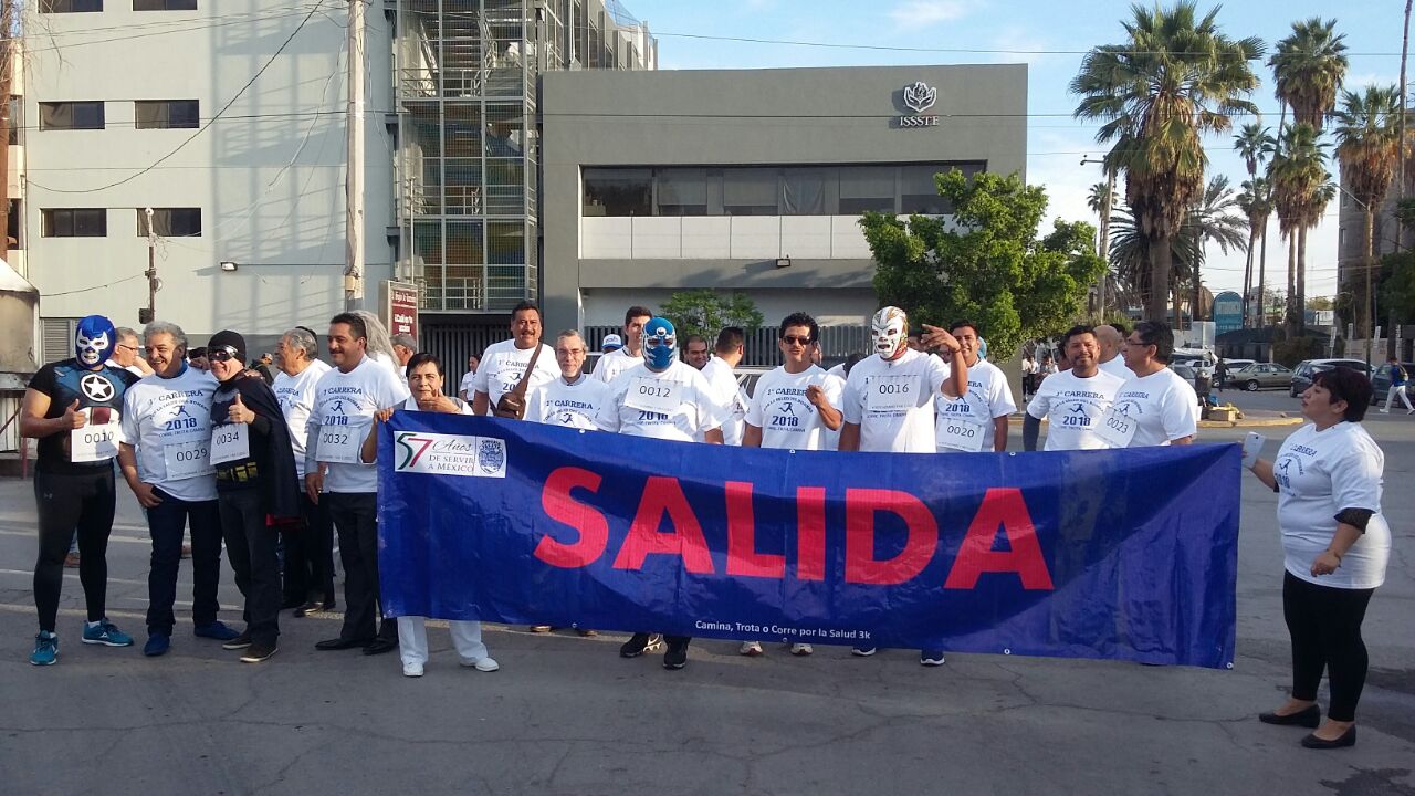 Termina Mes de la Salud del Hombre en el ISSSTE Torreón.
