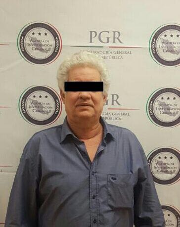 'El Cubano' fue capturado junto con otra persona; se le acusa de narcotráfico, extorsión y robo de hidrocarburos.