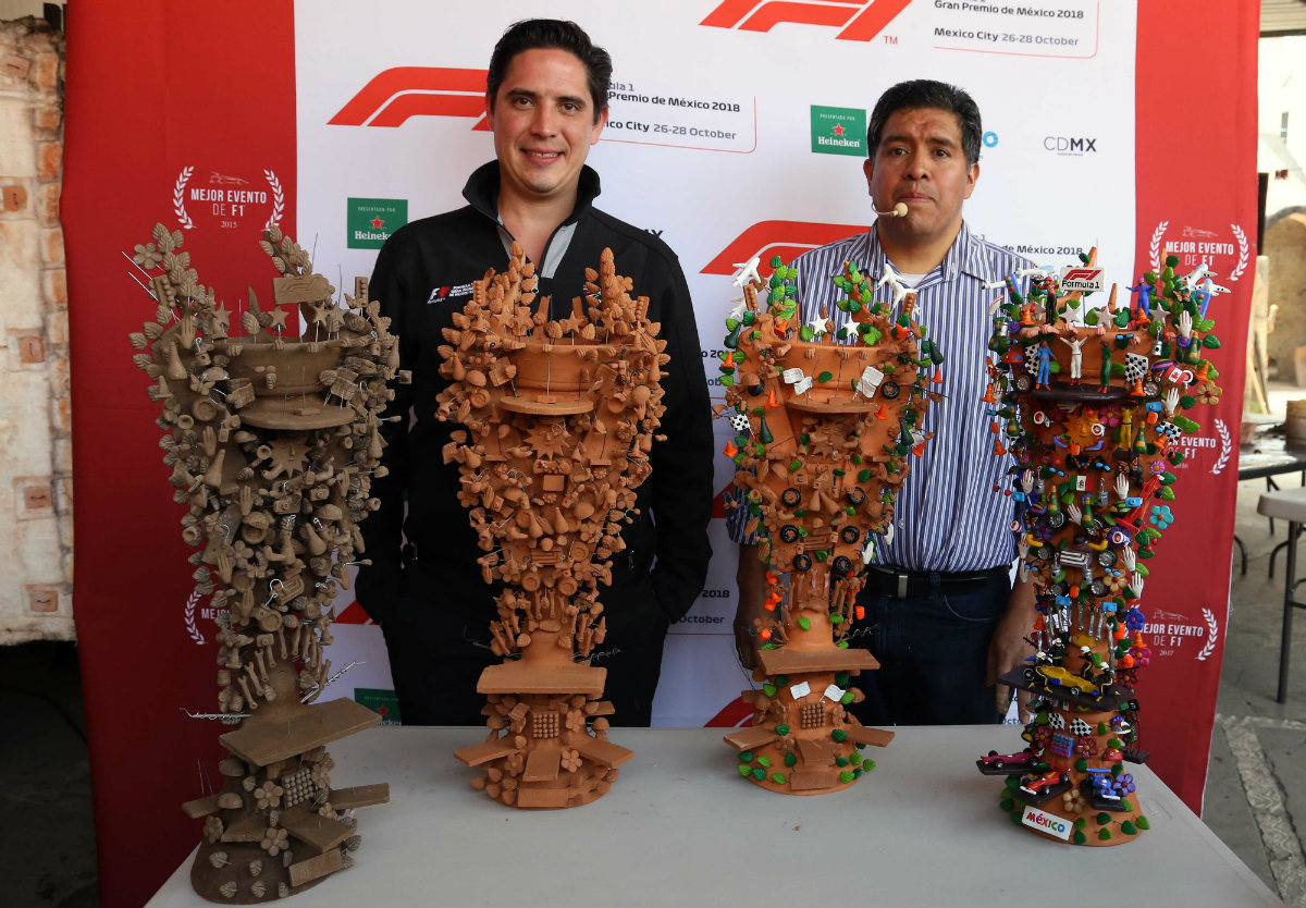El Árbol de la Vida, la obra del Gran Premio de México
