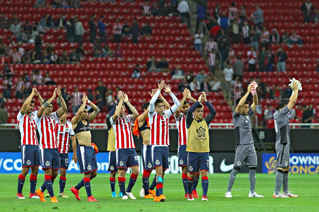 Jugadores de Chivas  