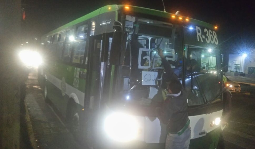 Hasta ahora el paro camionero ha obligado a habilitar unidades para cubrir rutas suspendidas
