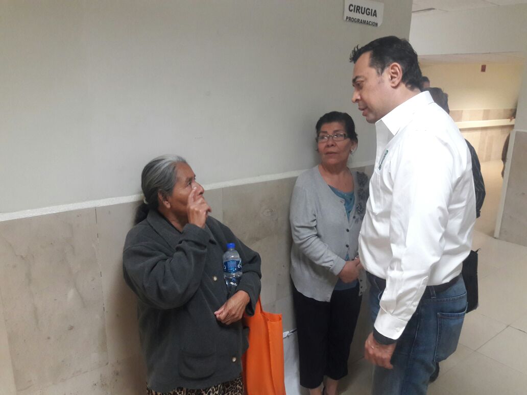 Roberto Hernández Báez, delegado de IMSS Tamaulipas.