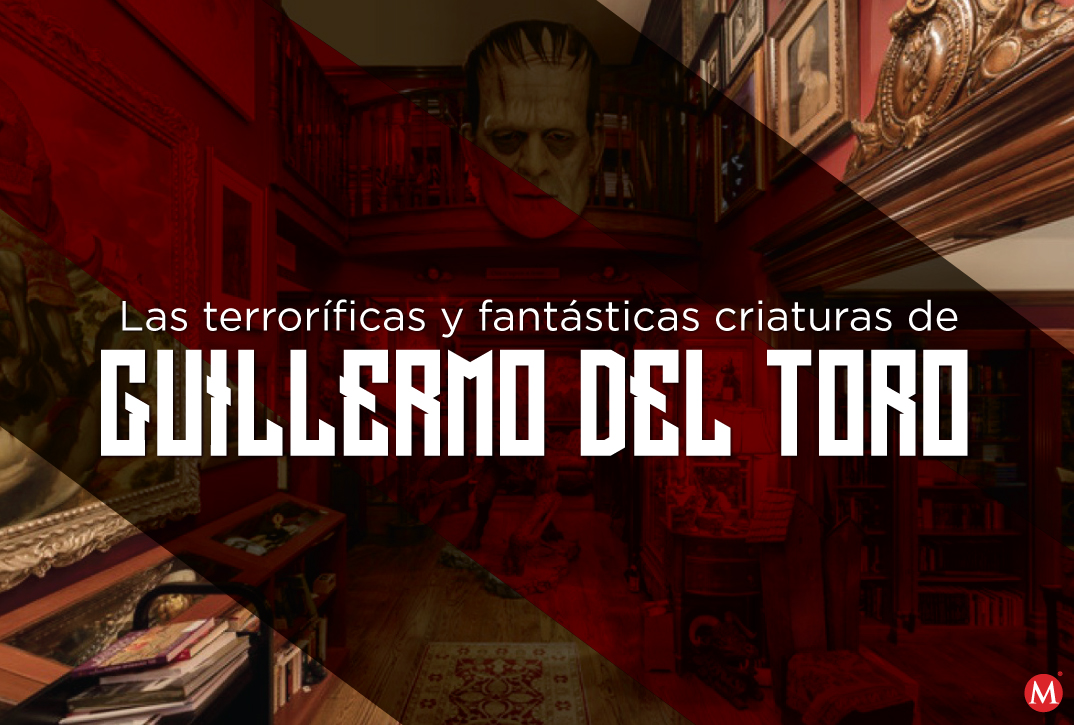 Los monstruos en el cine de Guillermo del Toro.