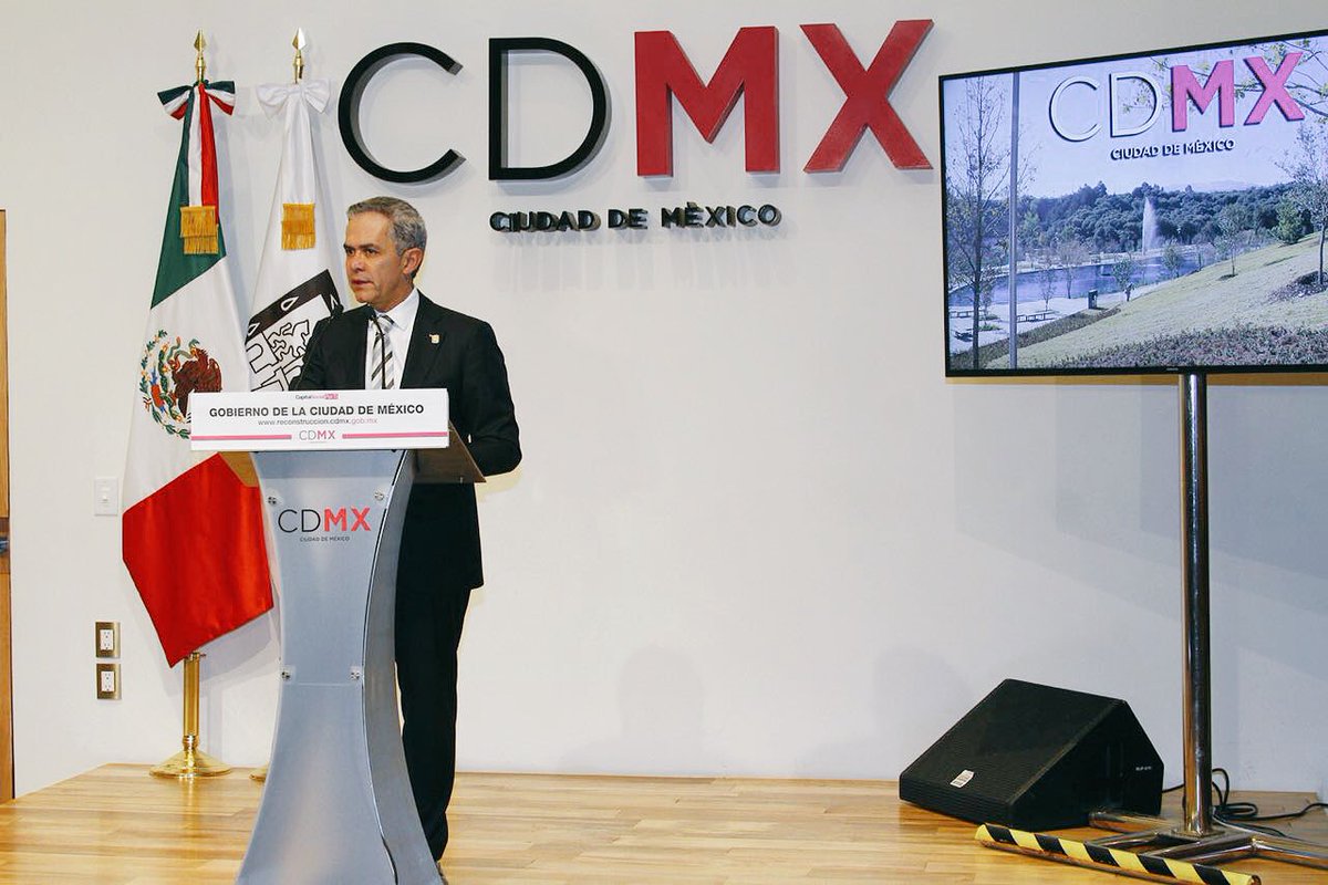 Mancera agregó que no está confirmada la renuncia del delegado de Tláhuac, Rigoberto Salgado. 