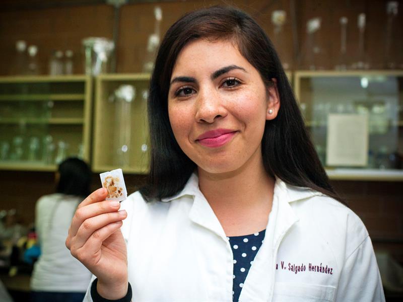 La investigadora Sandra Viridiana Salgado del  Instututo Politécnico Nacional (IPN).