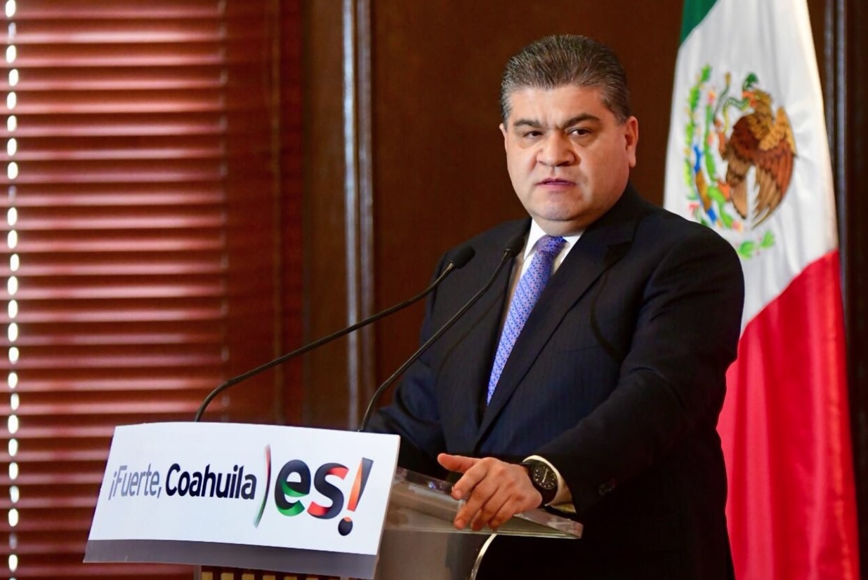 Riquelme Solís anunció la visita del Secretario de Gobernación para finales de marzo.