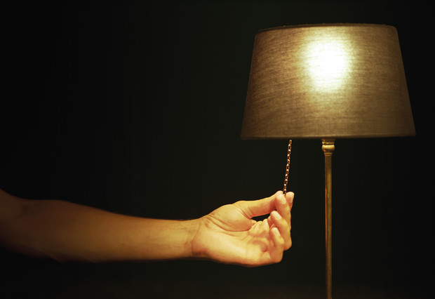 Sin luz.