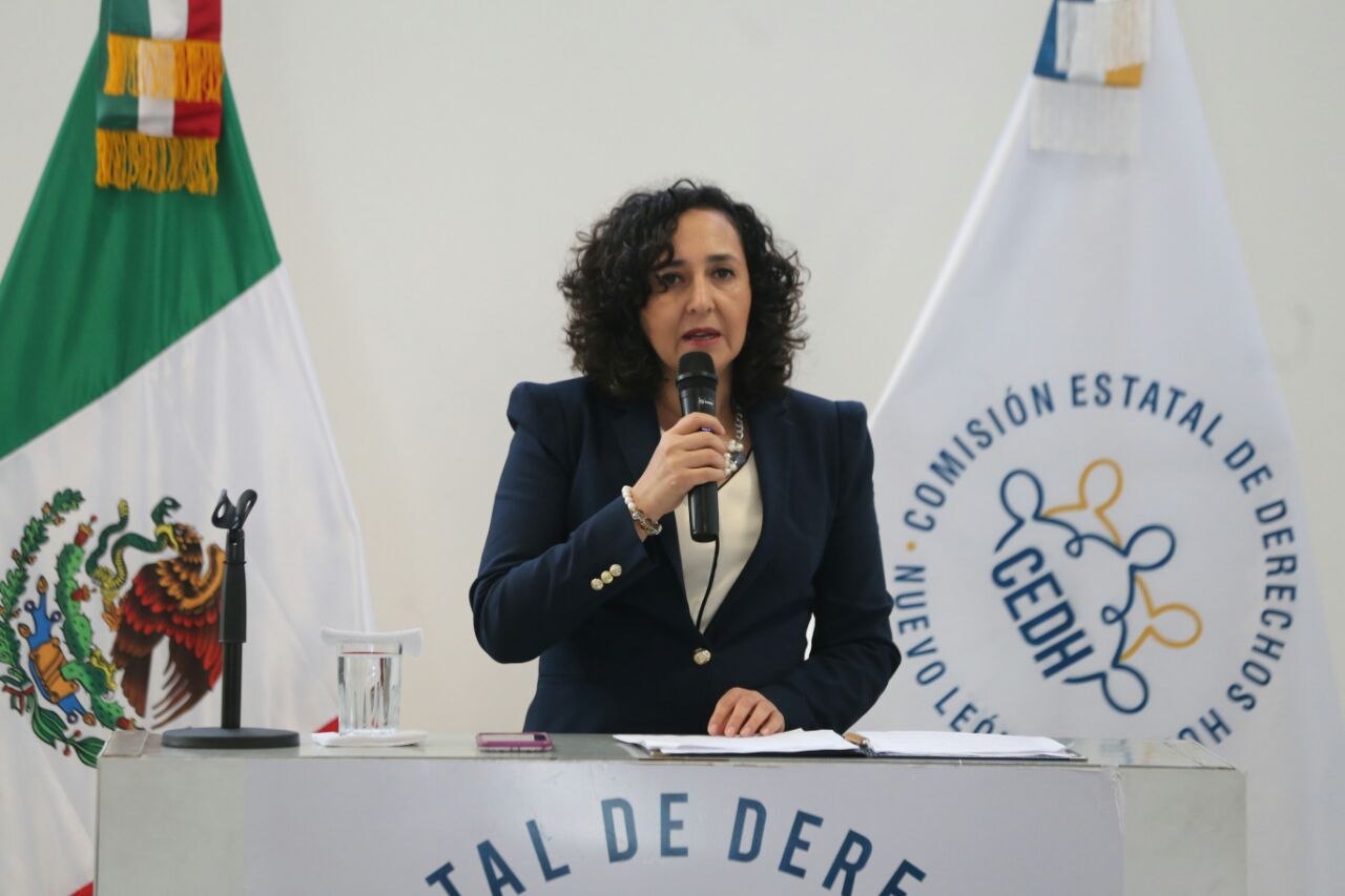 Sofía Velasco Becerra, presidenta de La Comisión Estatal de Derechos Humanos en Nuevo León (CEDH). 